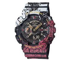 Casio G-Shock x One Piece 51.2mm Multicolor Polymer Case with Multicolor Polymer