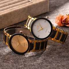 Waterproof Men Watch Stainless Steel Quartz Luminous Classic Business 1pcs