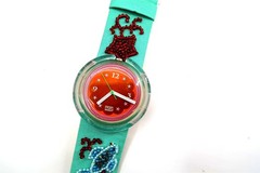NEW Swatch POP Watch SOUPE DE POISSON PWZ106PACK 1993 Specials Collection 49999