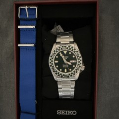 Seiko 5 X Rowing Blazers X Wind Vintage Rally – Green 38mm – SRPM21 – In Hand