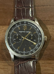 Geoffrey Beane Wristwatch Tachometer SR662SW Watch