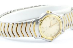 Ebel Sport Classic Ladies Watch Steel/750 Gold 1057901 Beautiful Condition 2