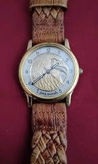 Vintage 1993 Dejuno “Save Animals” Eagle Watch 18kgp Limited Edition, Running.