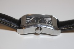 Officina Del Tempo Italy Quartz Analog Blue Steel Watch GUC Fresh Battery