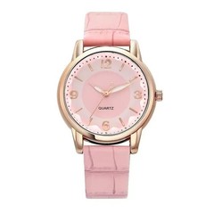 Watch for Ladies Women Girls Leather Strap Fashion Wristwatch Gift