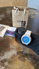 Casio G Shock GA-2100 Watch with Moissanite Bezel Iced Diamond Men’s