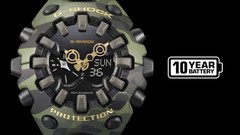Casio G-Shock GA-V01CMG-3AJF BOLD CAMO AND GOLD Black Dial 58.2mm Watch