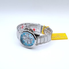 Invicta Objet D’Art Vellic 50379 Azure Skeleton 44mm Blue Skeleton Dial SS
