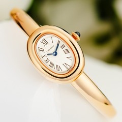 Cartier 18k Rose Gold Baignoire MINI Size 15 Ladies Watch BOX & PAPERS WGBA0047