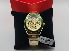 Invicta Objet D Art Automatic 43mm Gold Skeleton Dial Men’s Watch NEW