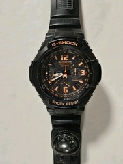 Casio G-Shock GW-3000B-1AJF Gravitymaster Sky Cockpit Tough Solar Orange Watch
