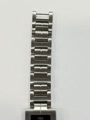 Movado ESQUIRE ESQ Quartz Watch Women 23mm Square Black Dial New Battery