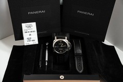 Panerai Luminor Marina 1950 3-Day 2017 44mm Blue Seconds Complete PAM01359