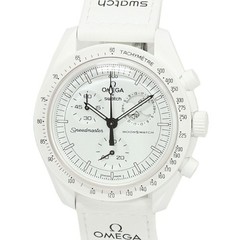 Omega x Swatch Snoopy Moonphase Speedmaster SO33W700 White