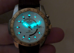 Seiko Kinetic Sports 50 5M43 Day Date Two Tone | New Capacitor/Clean Example