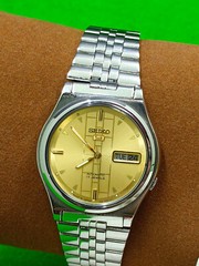SEIKO 5 watch Automatic Japan Day / Date Indicator 7009-3171