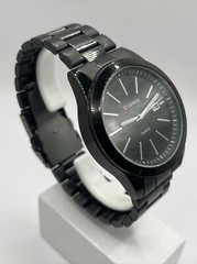 Curren 8091 Men’s Classic Black Dial Black Bracelet Date Quartz New Battery