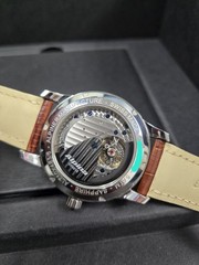 Alpina Alpiner Manufacture Silver Dial Brown Leather Men’s Watch AL710X4E6