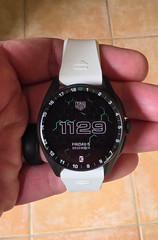 TAG Heuer SBR8080.EB0284 Calibre E4 Connected Golf Watch Black White Rubber 42mm