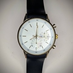 Aldo Unisex Adult Analog Wrist Watch White Dial Dual Time S-7978
