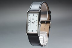 Vintage [N MINT] Dunhill Wafer 8036 Rectangle Quartz 22mm Men’s Swiss Made Watch