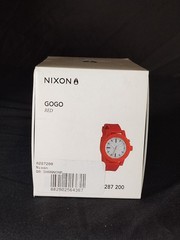 Nixon Women’s The Gogo (Red) Watch A287200 Brand New With Box And Tag
