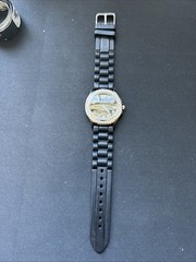 Geneva Black Dial And Case Women’s Quartz Watch