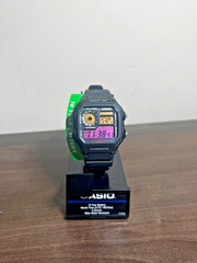 “Sunset” | Custom 🟠🩷 Casio World Time Illuminator | Royale | AE-1200WH MOD