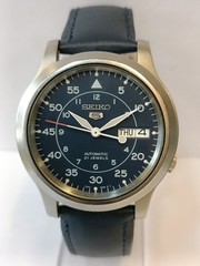 VINTAGE SEIKO 5 21J AUTOMATIC BLUE DIAL 7S26-02J0 JAPAN MEN’S WORKING CONDITION