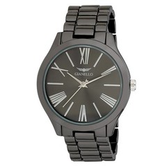 Gianello Metal Mirror Roman Numeral Dial Watch Comes in a Gift Box