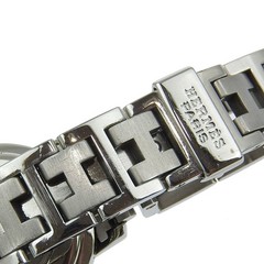 HERMES Clipper Watches CL4.210 WhiteDial Stainless Steel Quartz Analog dis…