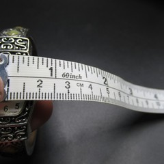 M.Z. Berger Women’s Silver Tone Bangle Cuff Watch Quartz Ornate Etched Design