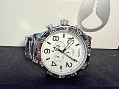 Nixon 51-30 Chrono Silver/White Watch