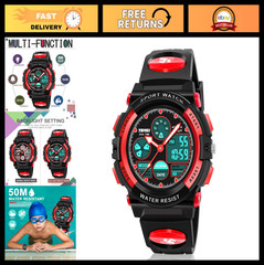 Waterproof LED Multi-Function Watch for Kids – Perfect Gifts for Boys & Girls