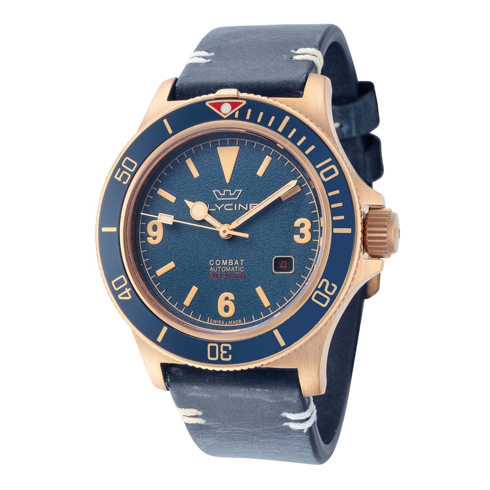 Glycine Men’s Combat Sub Bronze 42mm Automatic Watch GL0421