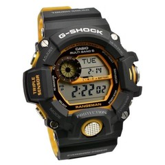 CASIO G-SHOCK RANGEMAN GW-9400YJ-1JF Emergency Color Radio Solar Watch 53.5mm