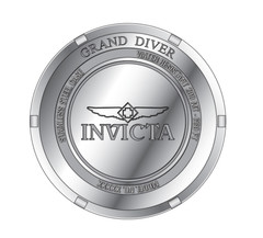 Invicta Grand Diver Playa Men’s 42mm Light Blue & Orange Aqua-Plated Watch 49484