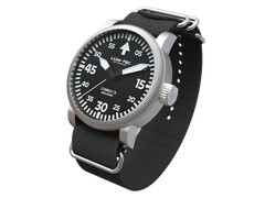Lum-tec Dive Watch Combat B73 200M BGW9 Super-Luminova 2 straps US Made 43mm NIB