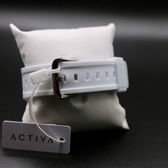 Activa Exon X Invicta Digital Unisex Watch 48mm White ACW8120-002