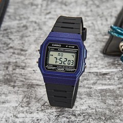 Casio F‑91W Series Retro Digital Watch LED Light Alarm Waterproof Quartz