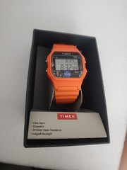 Timex x NASA Artemis ‘Lunar Orange’ 36mm Watch (TW2Y13300) NEW • SHIPS FROM USA
