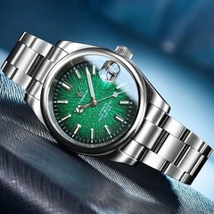 36mm/39mm Tandorio Lumen Round Bezel Sapphire Glass 20ATM NH35A Men Auto Watch