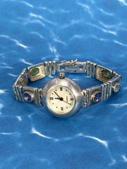 Sterling Silver Gemstone Watch Thailand Small