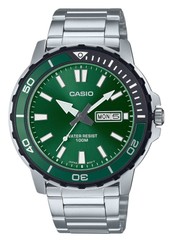 Casio Standard Analog Green Dial Casual 100 m (10 ATM) Men’s Watch MTD-125D-3AV