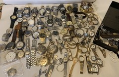 Mixed Lot of Men’s & Womens Watches Untested For Parts /epair