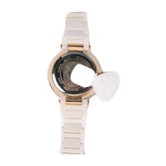 Anne Klein Women’s Watch Analog Pink Ceramics AK3266LPRG 30MM 7″ Band