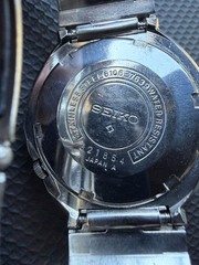 Vintage Seiko DX Blue Dial 6106 7639 Men’s wristwatch