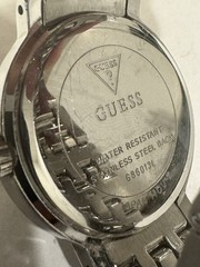 Guess Women’s Watch Butterfly Stainless Steel Silver G86013L