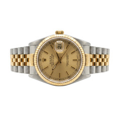 Rolex Oyster Perpetual Datejust Ref. 12633 Champagne Dial and Jubilee Bracelet