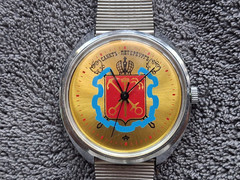 Vintage Raketa Watch cal. 2609HA Watch Made in USSR Soviet Russia NEW.Video
